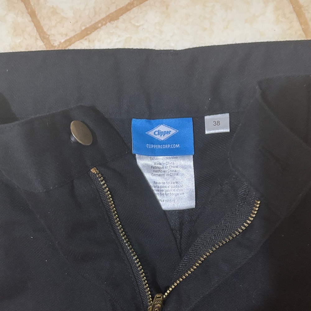 Men's Black Chinos - Picture 2 of 3